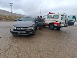 تصادف ساینا و پارس با ۹ مصدوم در شاهرود