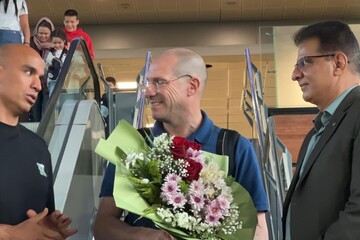 Roberto Piazza arrives in Tehran