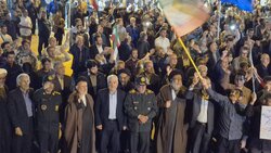 شعار «مرگ بر آمریکا و مرگ بر اسرائیل» در یاسوج طنین انداز شد