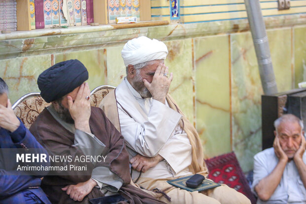 مراسم بزرگداشت سردار عباسعلی فرزندی در قم