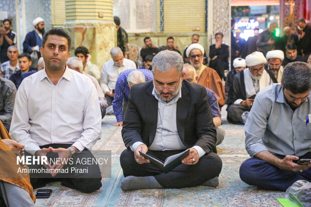 مراسم بزرگداشت سردار عباسعلی فرزندی در قم