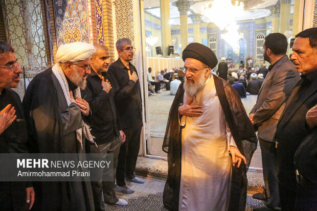 مراسم بزرگداشت سردار عباسعلی فرزندی در قم