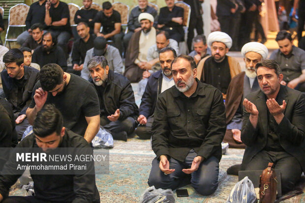مراسم بزرگداشت سردار عباسعلی فرزندی در قم