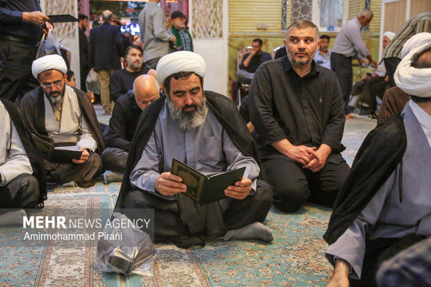 مراسم بزرگداشت سردار عباسعلی فرزندی در قم