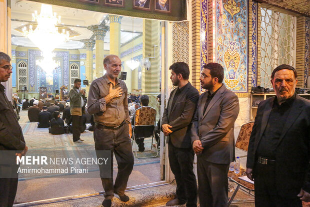 مراسم بزرگداشت سردار عباسعلی فرزندی در قم