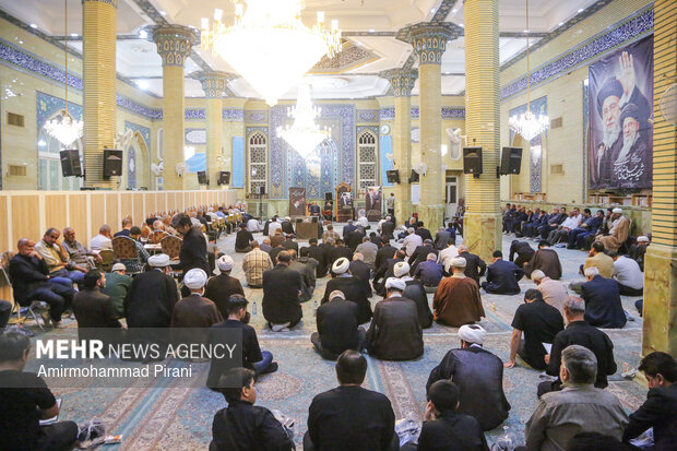 مراسم بزرگداشت سردار عباسعلی فرزندی در قم