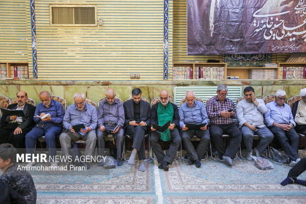 مراسم بزرگداشت سردار عباسعلی فرزندی در قم
