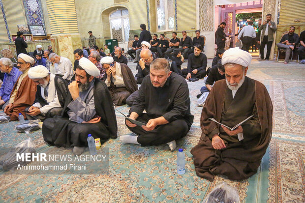 مراسم بزرگداشت سردار عباسعلی فرزندی در قم