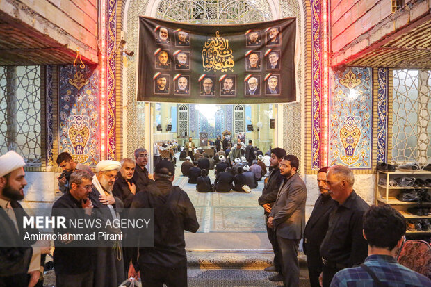 مراسم بزرگداشت سردار عباسعلی فرزندی در قم