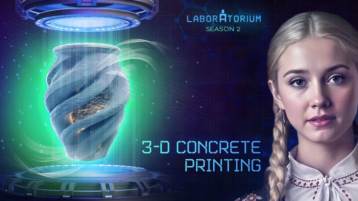 Laboratorium. Unique 3D printer that builds houses