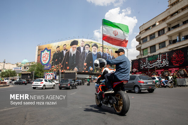 رزمایش موتورسواران جانفدا