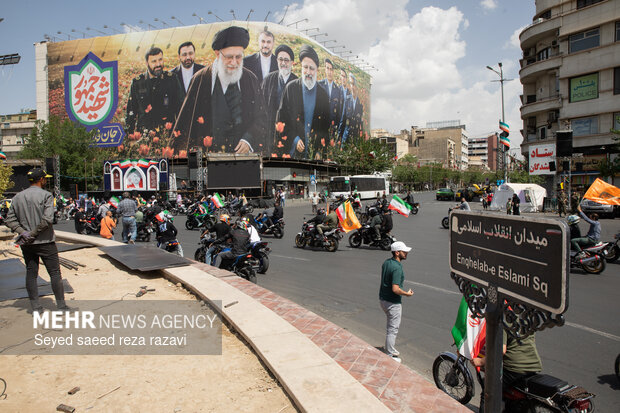 رزمایش موتورسواران جانفدا