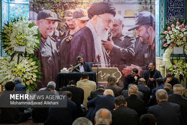 مراسم ختم سردار عباسعلی فرزندی
