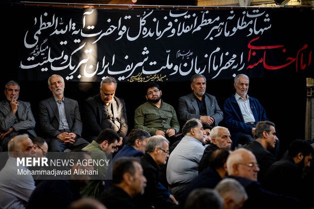 مراسم ختم سردار عباسعلی فرزندی