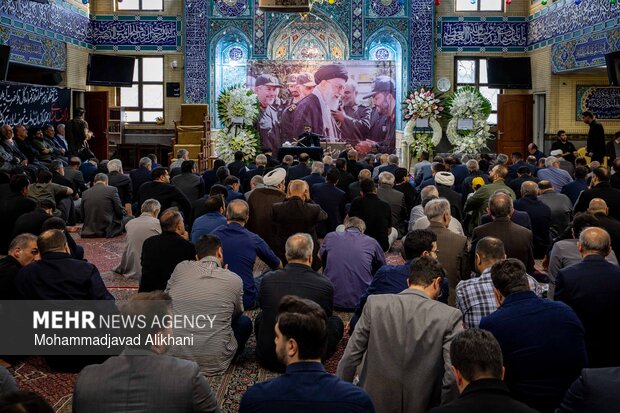 مراسم ختم سردار عباسعلی فرزندی