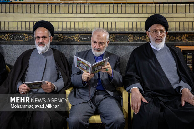 مراسم ختم سردار عباسعلی فرزندی