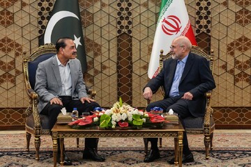 Pakistani Army chief holds meeting with Iran's Ghalibaf