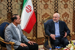 Iran won't back down from its rights, Ghalibaf tells Munir