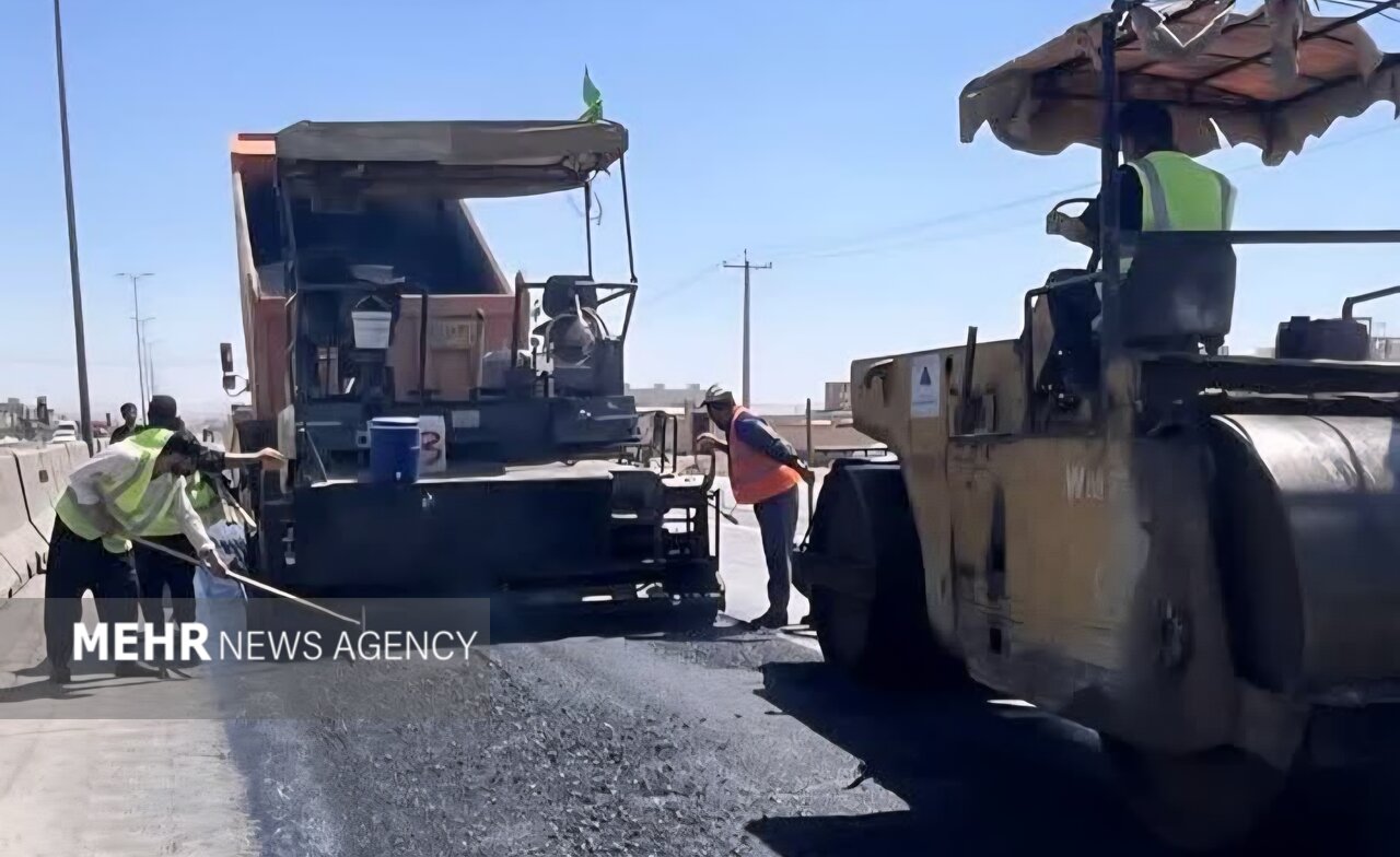 آغاز روکش‌آسفالت کمربندی سمنان با ۷۶۷میلیارد ریال اعتبار