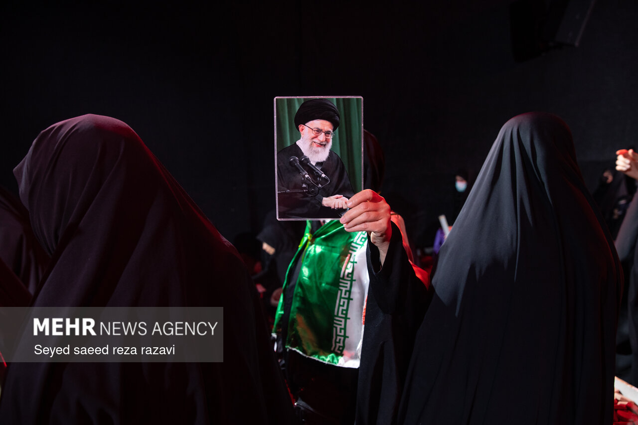 راهپیمایی باشکوه مردم ضیاءآباد در دفاع از انقلاب و رهبری