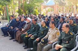 عطرافشانی گلزار شهدای شاهرود در سالروز آزادسازی خرمشهر