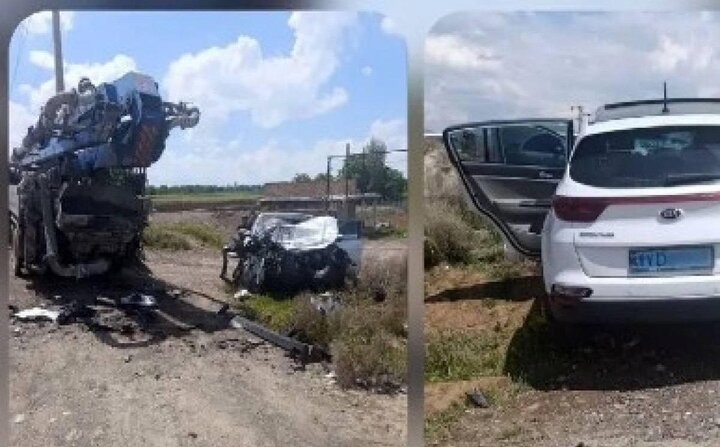 جان‌باختن راننده خودروی کنسولی جمهوری آذربایجان در محور مرند- جلفا