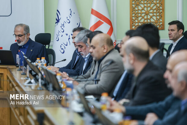 نشست خبری مدیران ارشد بانک مسکن با وزیر راه و شهرسازی