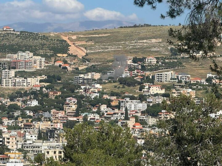 حملات هوایی سنگین رژیم صهیونیستی به لبنان+فیلم