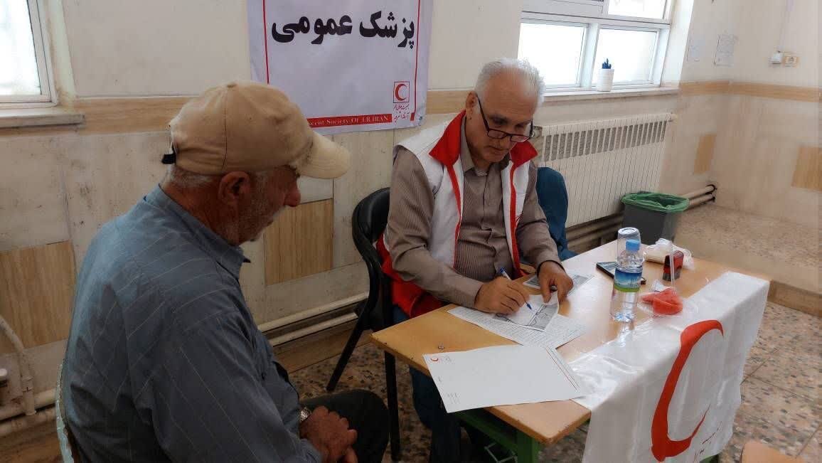 روستاي،رايگان،اهالي،متخصص،سلامت،شيركوه،احمر،كاروان،هلال،حضور ...