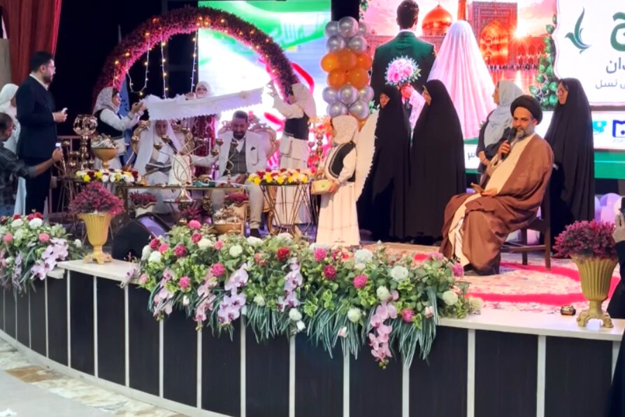 جشن وصال زوج‌های جوان در زاهدان