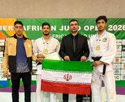 تیم ملی جودو ایران نایب قهرمان کاپ آفریقا شد + عکس