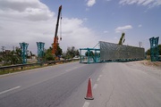بهره‌برداری از پل عابر پیاده شهرک صنعتی همدان با اعتبار ۶۰ میلیاردی