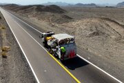 خط کشی ۱۱۰۰ کیلومتر از محورهای مواصلاتی سیستان و بلوچستان