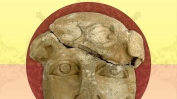 رونمایی از سردیس ایلخانی معبد داش‌کسن در موزه مردان نمکی