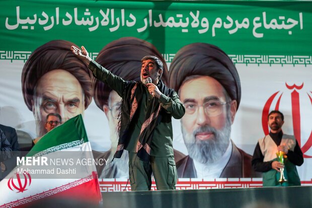 هشتاد و پنجمین موج حماسه خیابان در اردبیل