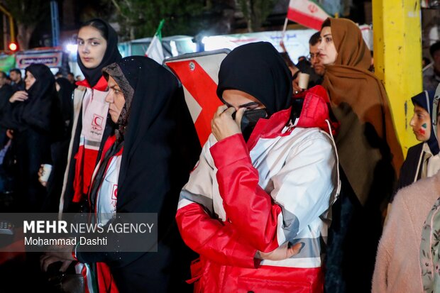 هشتاد و پنجمین موج حماسه خیابان در اردبیل