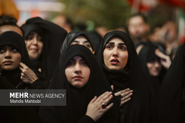 تجمع مردمی در محکومیت جنایات رژیم آمریکایی - صهیونی