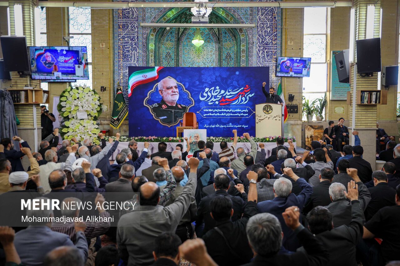 مراسم بزرگداشت سرلشگر پاسدار شهید مجید خادمی