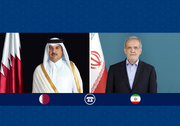 بزشكيان لأمير قطر: إيران مستعدة للتوصل إلى إطارٍ مشرّف لإنهاء الحرب والتوترات الراهنة في المنطقة