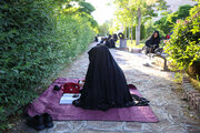 مراسم دعای پر فیض عرفه ایوانکی در آستان مقدس امامزاده عاقب(ع)