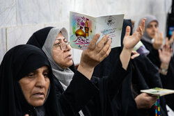 دعای پرفیض عرفه در گرگان