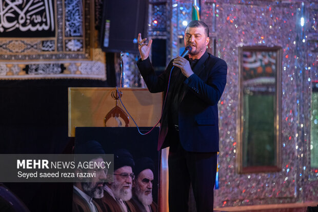 مراسم عزاداری شب سوم مسلمیه در حرم حضرت عبدالعظیم حسنی(ع)