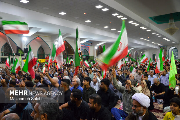 تشییع و تدفین پیکر شهید «عباس چوپانی» در بندرعباس