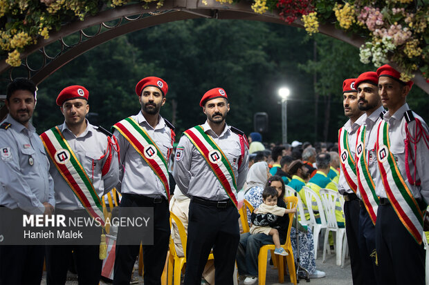 راه اندازی آبشار صخره‌ای در گرگان