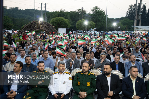 راه اندازی آبشار صخره‌ای در گرگان