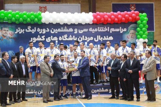پایان لیگ برتر با قهرمانی استقلال؛ کازرونی‌ها بر بام هندبال ایستادند
