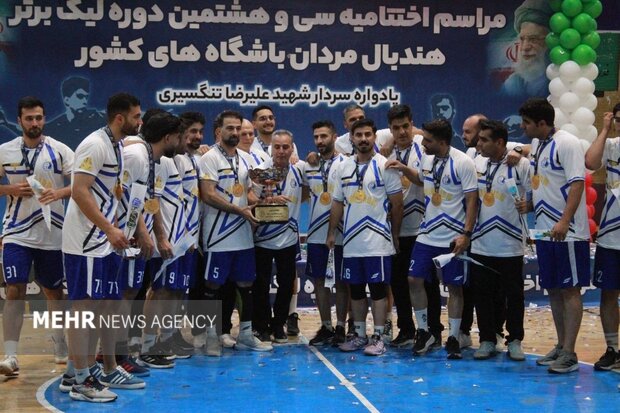 پایان لیگ برتر با قهرمانی استقلال؛ کازرونی‌ها بر بام هندبال ایستادند