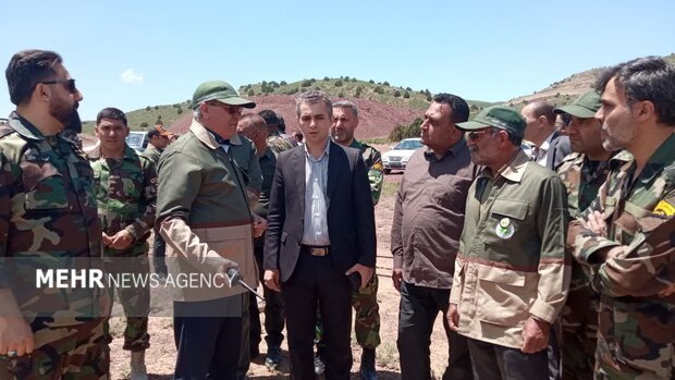 زنگ هشدار آتش در سیاه‌کوه تویه دروار به صدا درآمد
