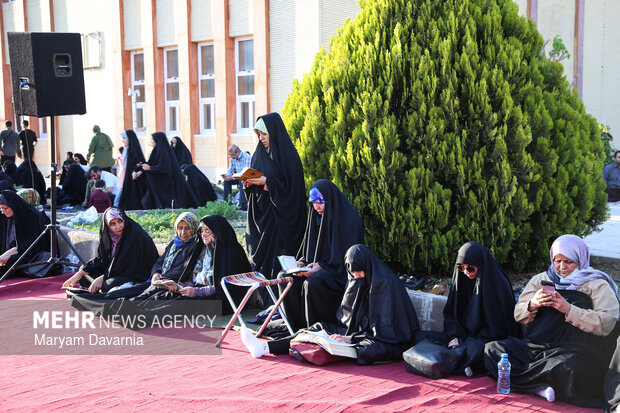 مراسم دعای پرفیض عرفه در بجنورد