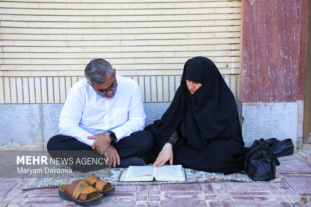 مراسم دعای پرفیض عرفه در بجنورد